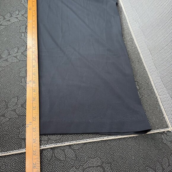 Time And Tru Womens Size XL Black Wide Leg Soft Pants Stretchy Waist Office Wear - Picture 7 of 10